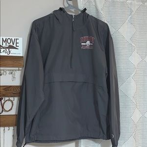 IUPUI pullover rain jacket